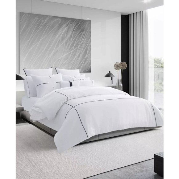 Vera Wang Bedding Vera Wang King Size Duvet Cover Set Luxury Cotton